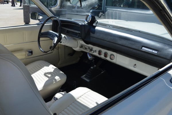 1971 ford torino gt, dash and shifter