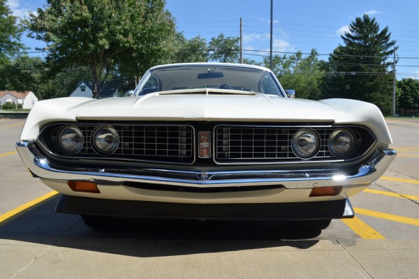 1971 ford torino gt, front grille
