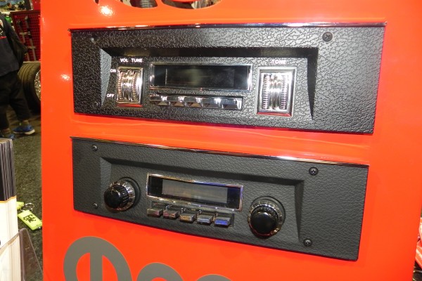 retrosound radios on display at 2014 SEMA Trade Show