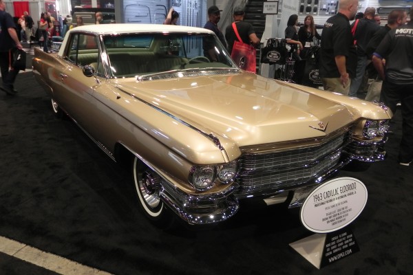 1963 Cadillac eldorado on display at 2014 SEMA Trade Show
