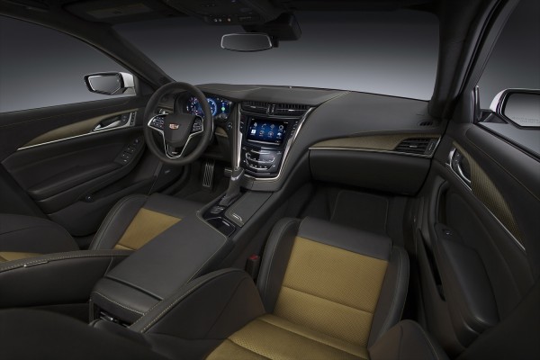 2016 Cadillac CTS-V, dashboard shot
