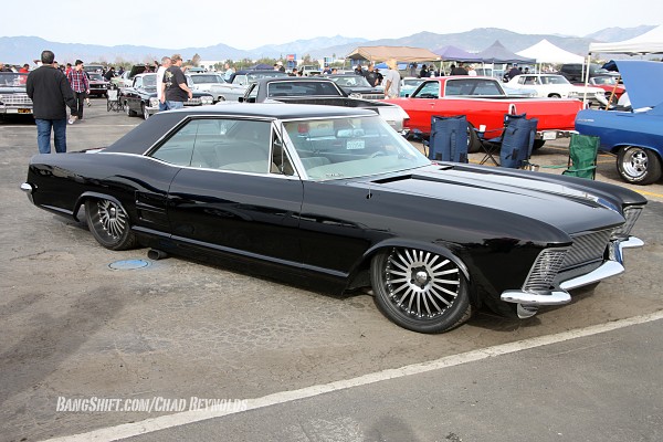 black buick Riviera lowrider coupe