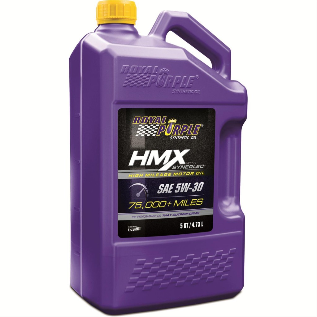jug of royal purple 5w30 motor oil