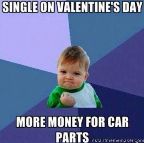 single on valentine's day meme