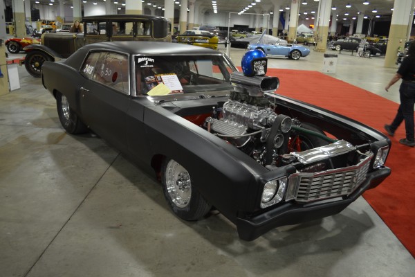 chevy monte carlo first gen drag car with supercharged v8