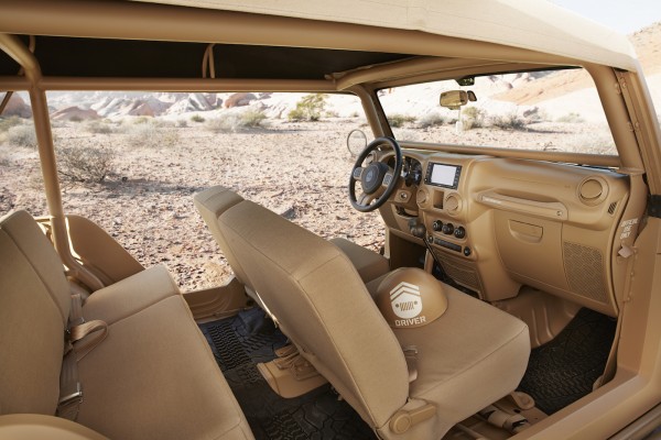 Jeep® Staff Car Concept Interior