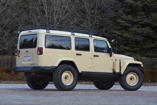 Jeep® Wrangler Africa Concept, rear quarter