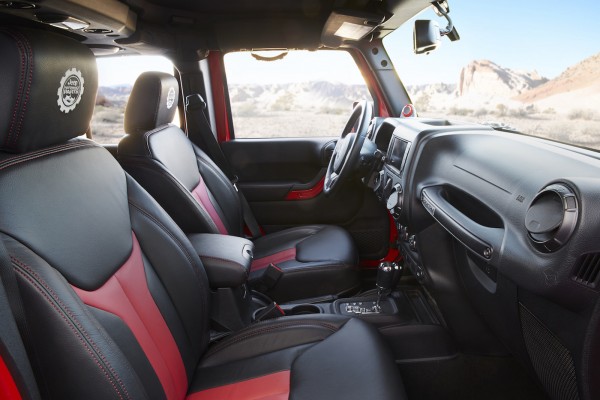 Jeep® Wrangler Red Rock Responder Concept Interior