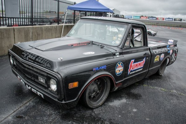 Summit Racing branded C series chevy Autocross squarebody truck