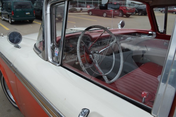 interior of a 1959 Ford Country Sedan
