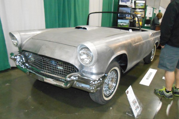 ford thunderbird coupe project car in bare metal