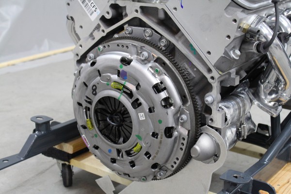 clutch and flywheel on an LS engine