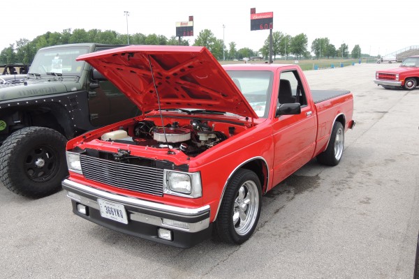 hot rod chevy s10 pickup truck