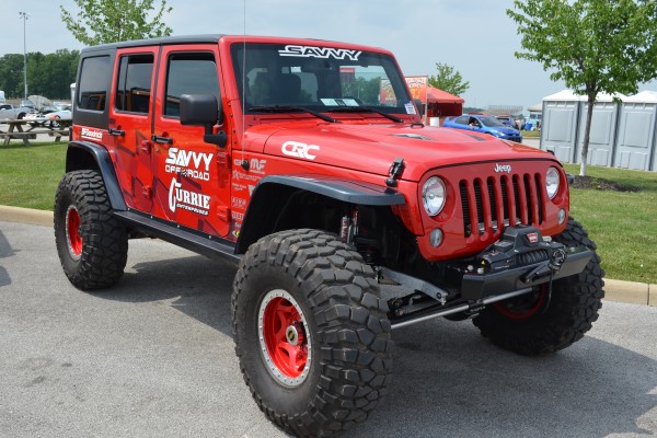 lifted and modified jeep wrangler jk unlimited