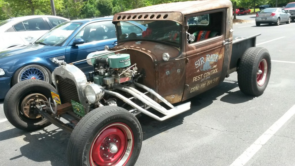 vintage rat rod ford truck