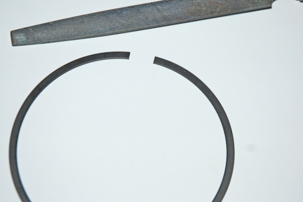a gap in a piston ring
