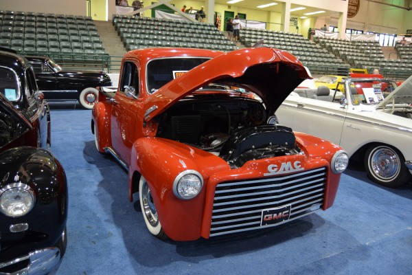 early gmc vintage pickup truck