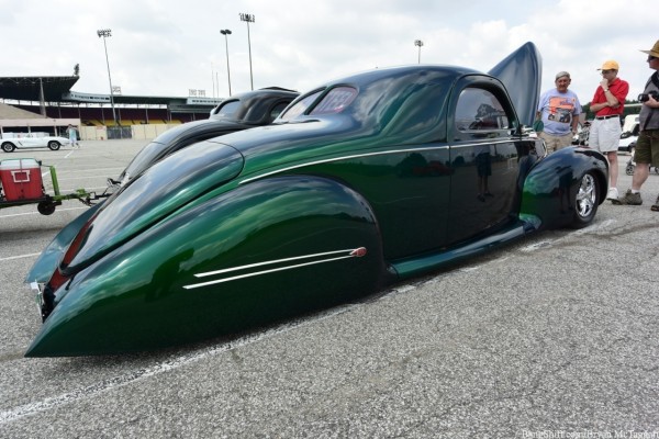 stretched street rod at 2015 NSRA Street Nationals