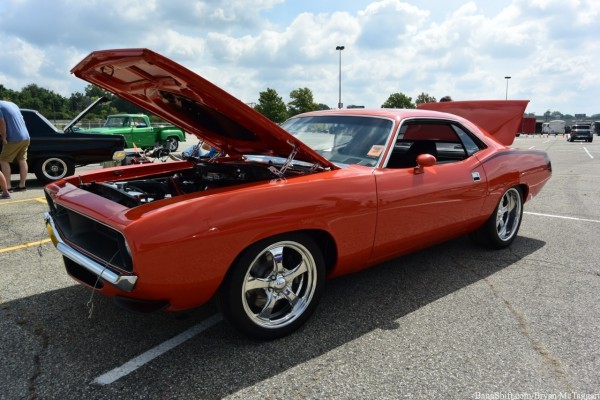 third gen plymouth barracuda muscle car at 2015 NSRA Street Nationals