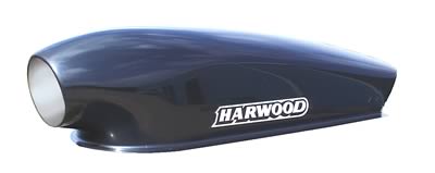 harwood engine hood scoop for race cars