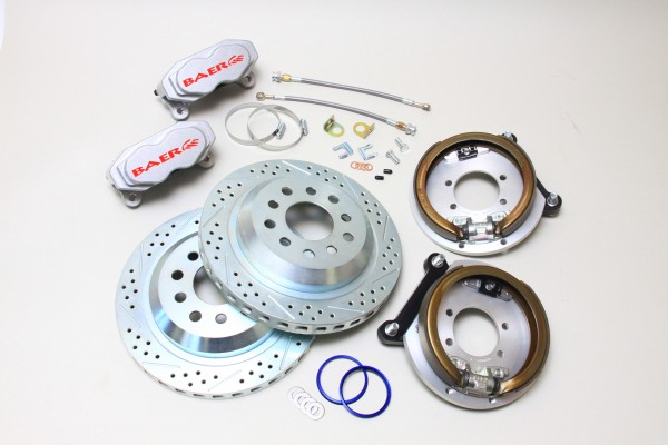 baer big brake caliper and rotor kit contents for mustang