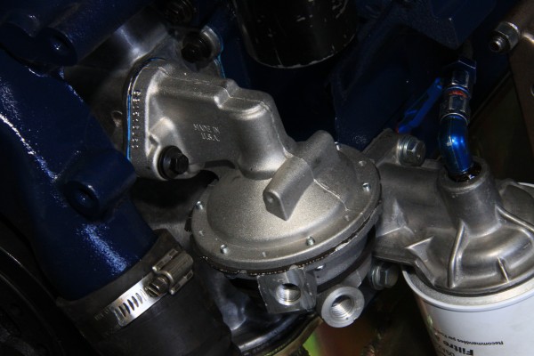 carter fuel pump on a ford fe series engine