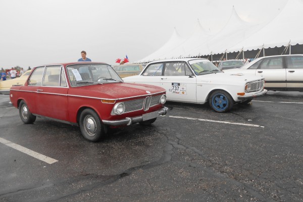 bmw 2002 roundie at car show