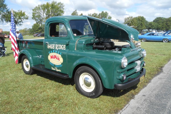 vintage dodge mopar service parts truck