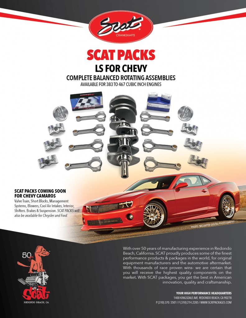 scat pak rotating assembly engine parts advertisement