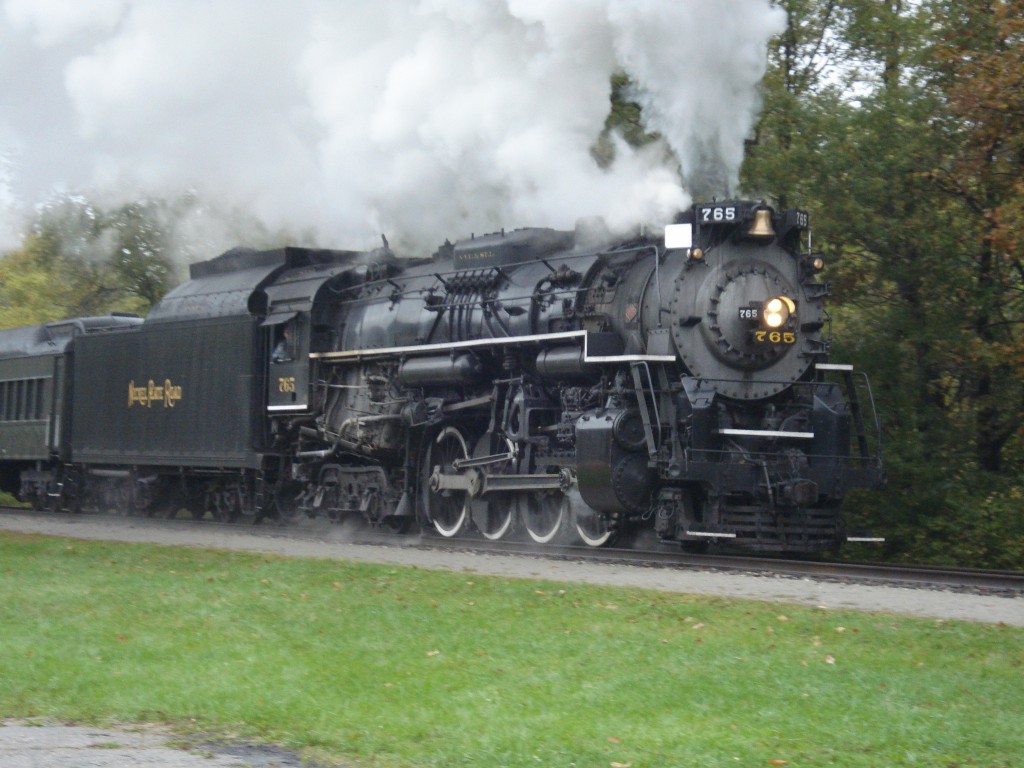 Nickel Plate Road 765 Berkshire Locomotive during CVSR Steam in the Valley 2015
