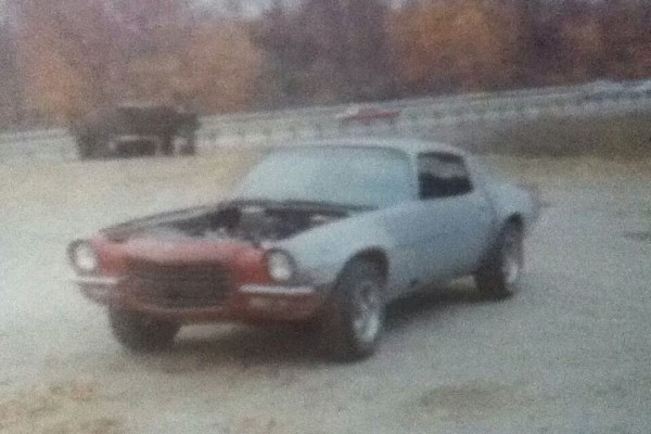 1972 Camaro before painting