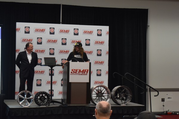 weld wheels presentation at SEMA 2015