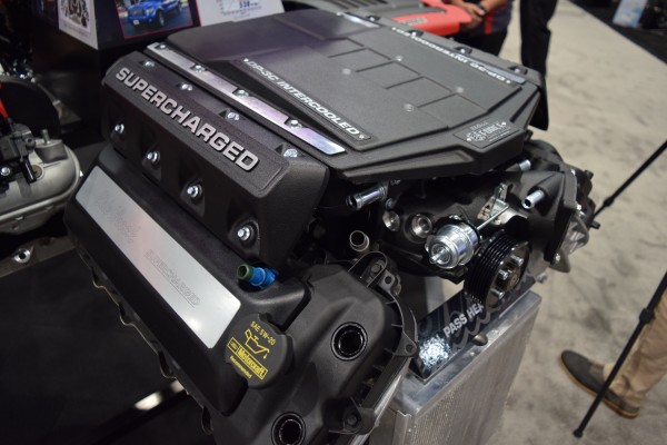Edelbrock E-Force Supercharger on display at SEMA 2015