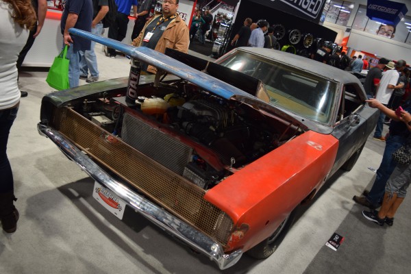 ratted dodge charger at SEMA Show 2015