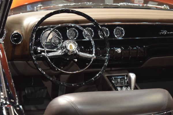 1956 Plymouth Convertible Rare Air, steering wheel
