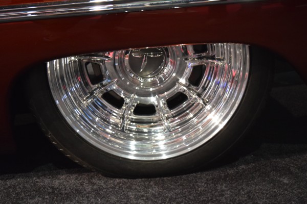 1956 Plymouth Convertible Rare Air at SEMA 2015, wheel