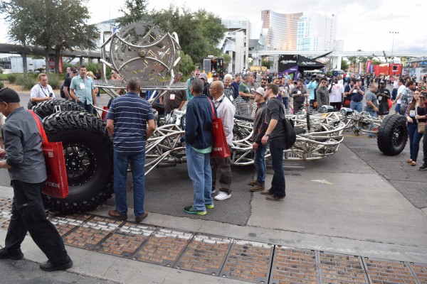 valyrian steel wild custom show car on display at SEMA show 2015