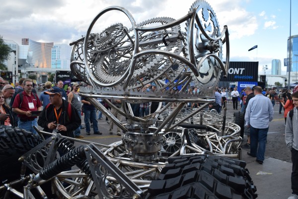valyrian steel wild custom show car on display at SEAM show 2015,