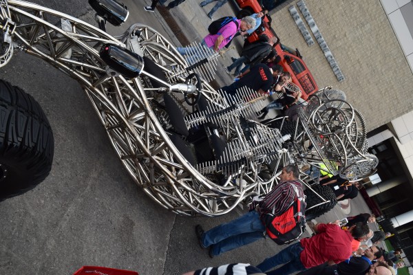 valyrian steel wild custom show car on display at SEMA show 2015, quarter