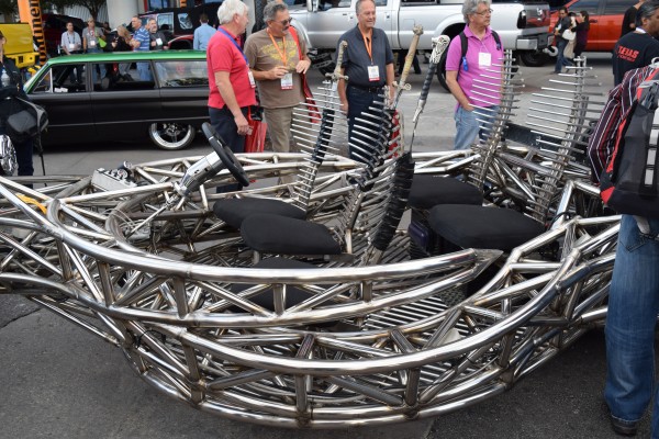 valyrian steel wild custom show car on display at SEMA show 2015, side