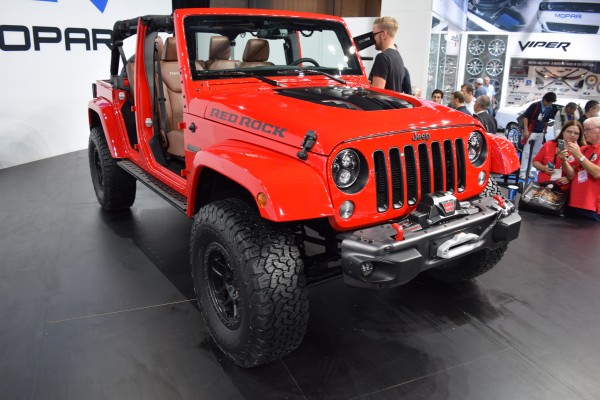 Jeep Red Rock Concept Vehicle on display at SEMA 2015