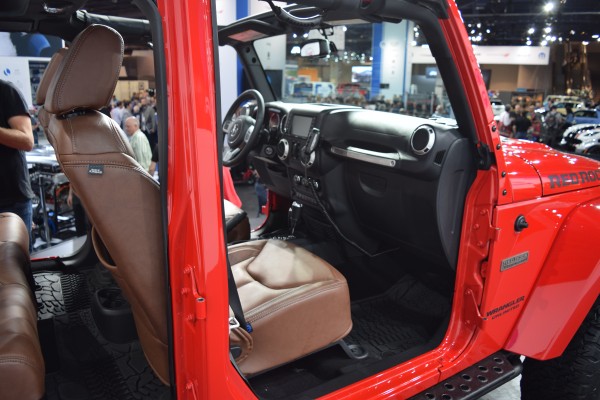 Jeep Red Rock Concept Vehicle on display at SEMA 2015