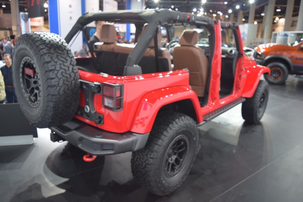 Jeep Red Rock Concept at SEMA 2015, rear