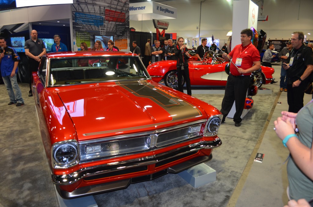 Pontiac Acadian show car at SEMA 2015