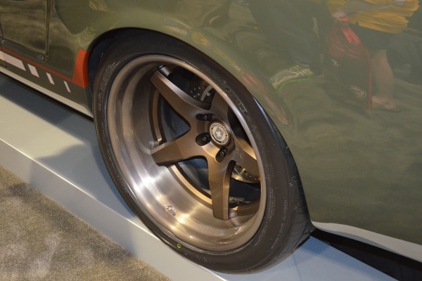 custom wheel on a ford mustang 2015 SEMA show car