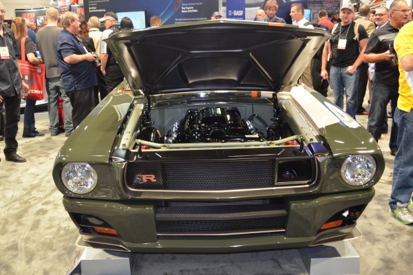 front end of a ford mustang 2015 SEMA show car