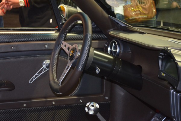 interior of a ford mustang 2015 SEMA show car