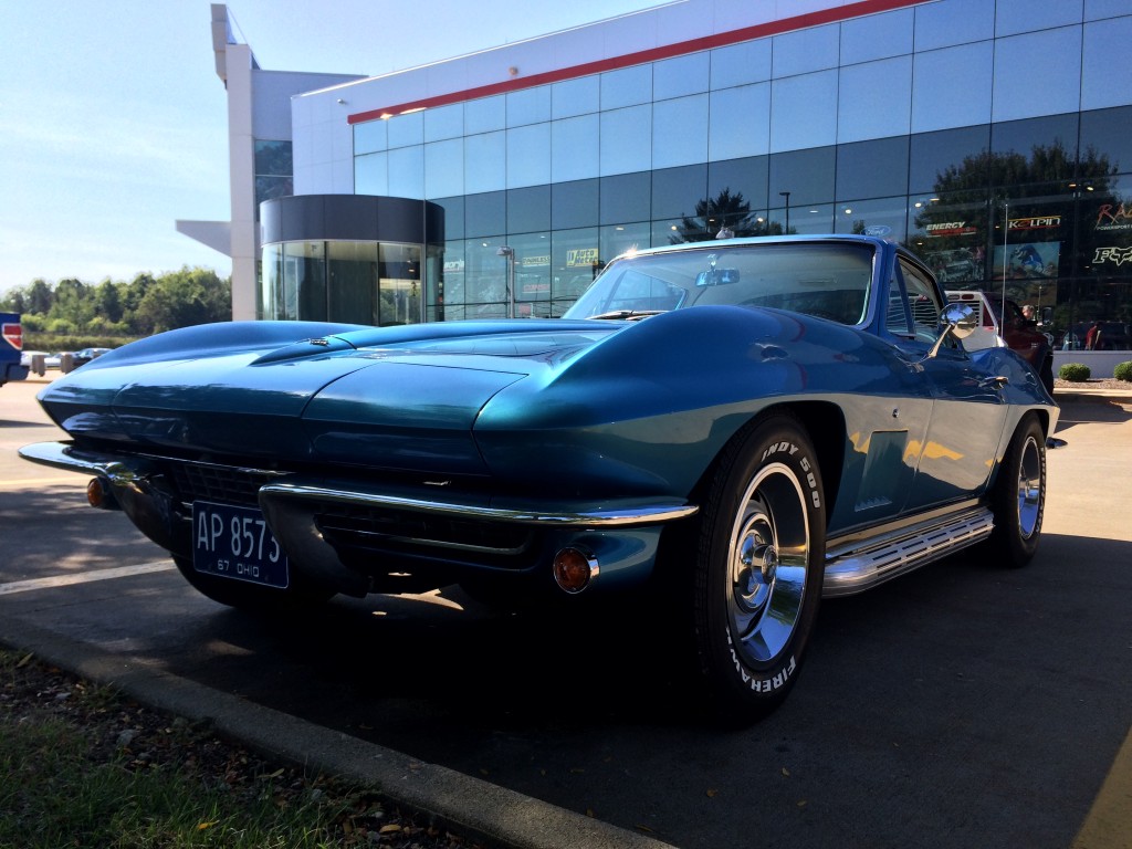1967 chevy corvette sting ray at summit racing, front