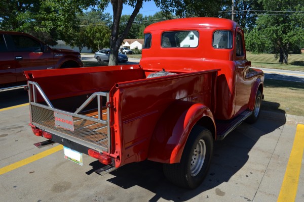 Dodge B Series Hotrod truck rear quarter