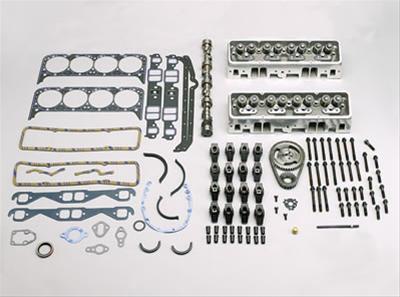 an engine upgrade kit with cylinder heads and camshaft